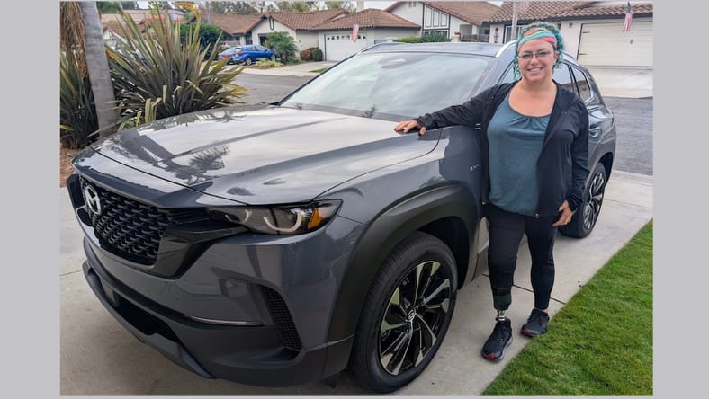 Liv Leigh With The 2025 Mazda Cx-50 Hybrid